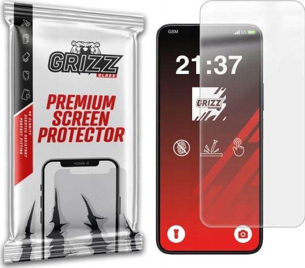 GrizzGlass matt folie GrizzGlass PaperScreen til Honor X5b
