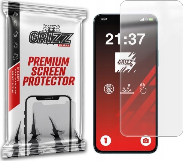 GrizzGlass matt skjermbeskyttelse PaperScreen for Honor X5b Plus
