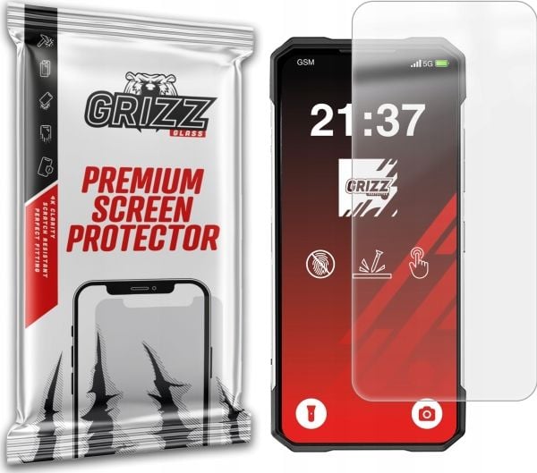 GrizzGlass matt folie GrizzGlass PaperScreen til Doogee S200