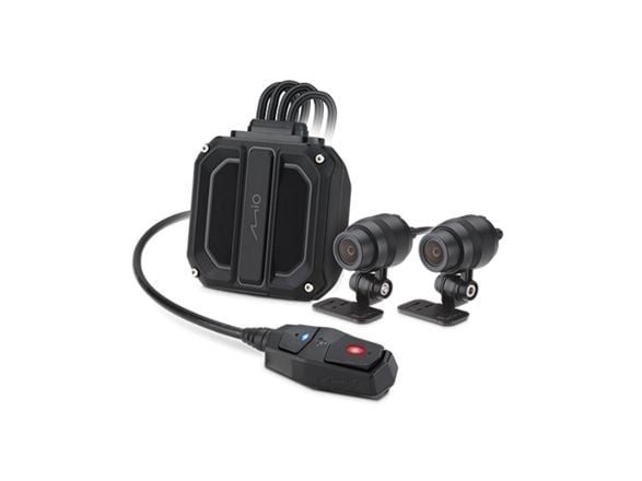 Mio | MiVue M820WD Dual Lens Motorsykkel Driving Recorder | Få fem satellitt-GPS | Wi-Fi