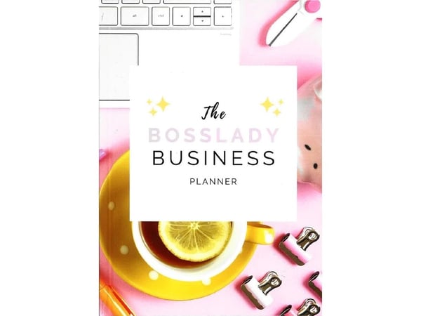 The Bosslady Business Planner - ENGELSK UTGÅVA | Kamilla Hermansen | Kieli: Englanti
