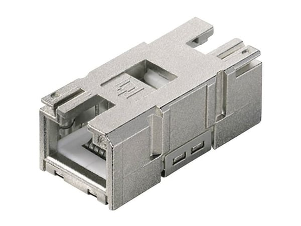 Telegärtner J80029A0010, RJ45, Rustfritt stål
