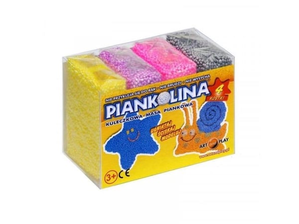 Piancoline modellervoks 4 farger gul 31140