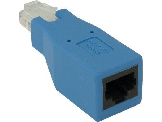 Rollover-adapter för RJ45 Ethernet M/F Rollover-adapter för RJ45 Ethernet M/F