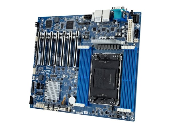 Gigabyte MS03-CE0 ATX serverhovedkort LGA4677 Socket-E Intel C741 DDR5 256GB (MS03-CE0)