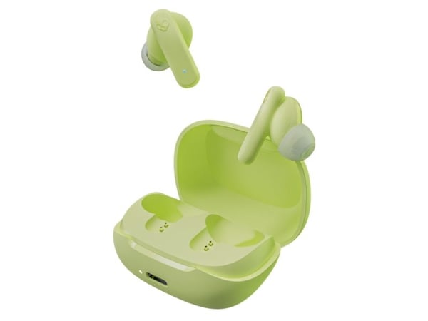 Skullcandy Smokin Buds - True wireless-hodetelefoner med mikrofon - i øret - Bluetooth - lydisolerende - matcha
