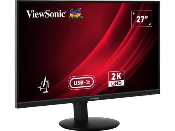 Viewsonic VG Series VG2709-2K-MHDU-2, 68,6 cm (27"), 2560 x 1440 piksler, Quad HD, LED, 4 ms, Svart