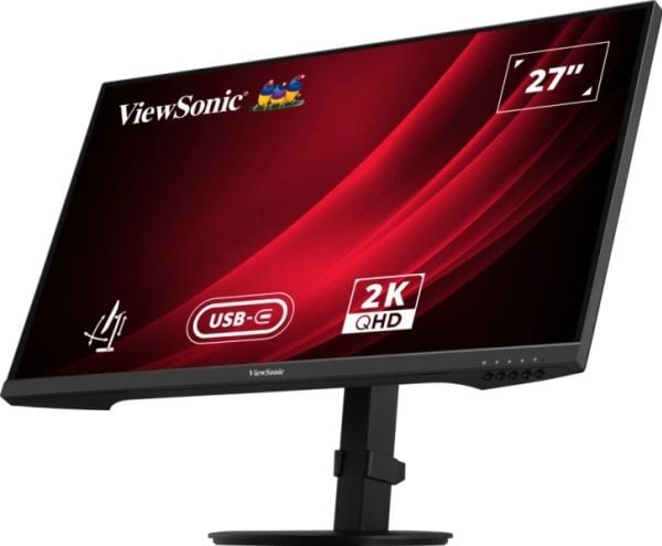 Viewsonic VG Series VG2709-2K-MHDU-2, 68,6 cm (27"), 2560 x 1440 piksler, Quad HD, LED, 4 ms, Svart