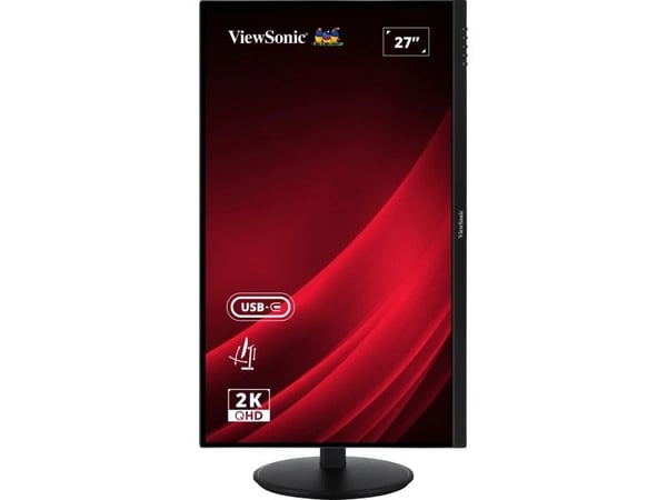 Viewsonic VG Series VG2709-2K-MHDU-2, 68,6 cm (27"), 2560 x 1440 piksler, Quad HD, LED, 4 ms, Svart