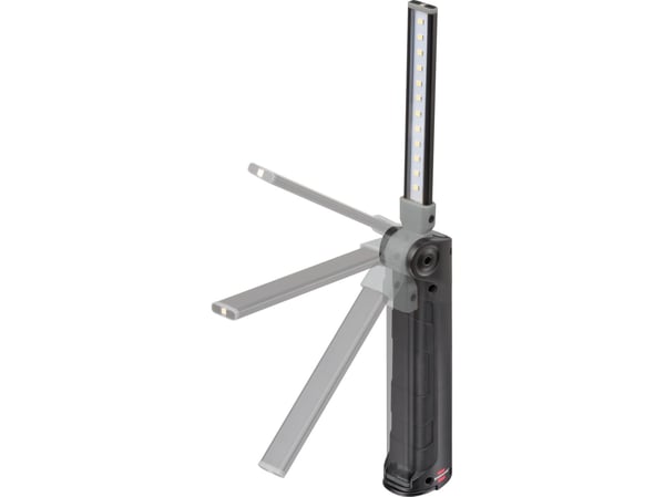 Brennenstuhl 1177370010, 3,3 W, LED, IP20, 2000 mAh, Sort, Grå, Håndholdt arbeidslys