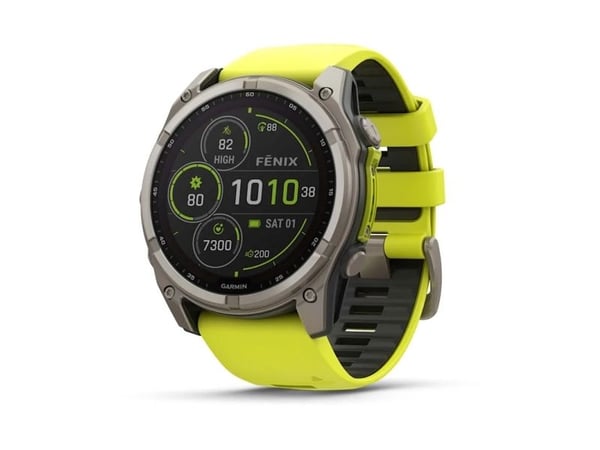 Garmin fenix 8, 3,56 cm (1.4"), Kosketusnäyttö, 32 GB, Wi-Fi, GPS (satelliitti), 95 g