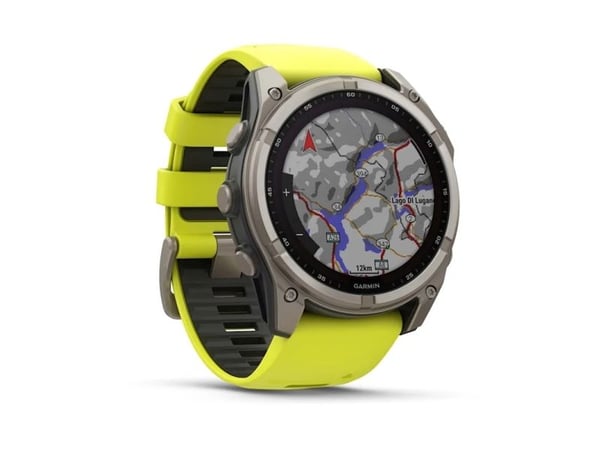 Garmin fenix 8, 3,56 cm (1,4"), berøringsskjerm, 32 GB, Wi-Fi, GPS (satellitt), 95 g