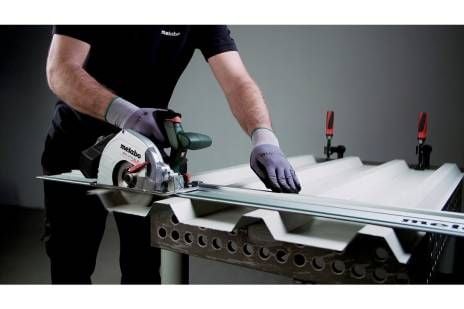 Metabo MKS 18 LTX BL 58, Metall, Sort, Grønn, Sølv, Børsteløs, Aluminium, Aluminium, Rustfritt stål, 16,5 cm