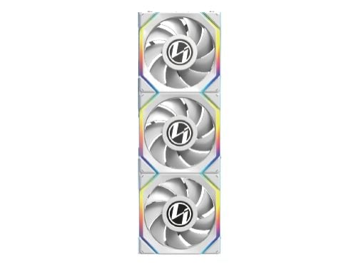 Lian Li 12SLLCD1W3W, vifte, 12 cm, 350 rpm, 1900 rpm, 50,08 CFM, hvit
