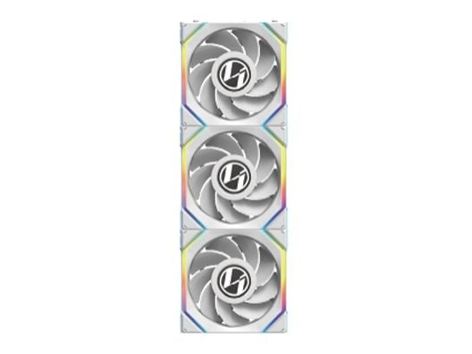 Lian Li 12RSLLCD1W3W, vifte, 12 cm, 350 rpm, 1900 rpm, 51,45 CFM, hvit