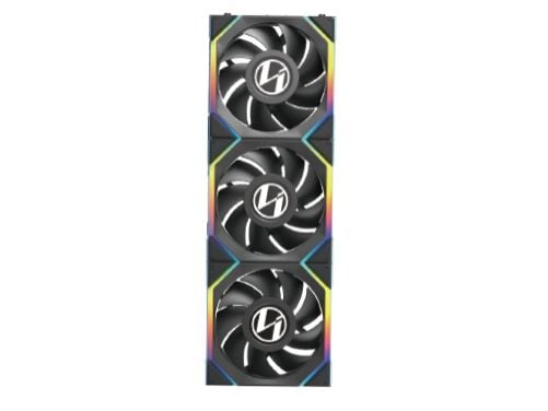 Lian Li UNI FAN SL Wireless LCD - Kabinettvifte - 120 mm - svart (en pakke 3)