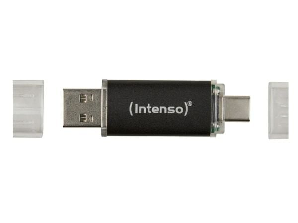 Intenso Twist Line - USB-flashstasjon - 512 GB - USB 3.2 Gen 1 / USB-C - antrasitt