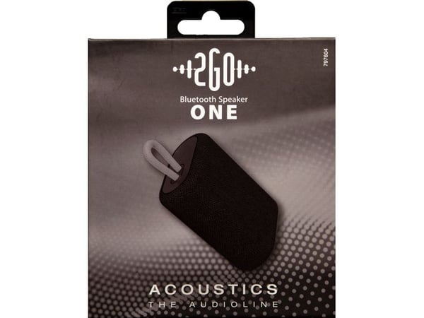 2GO One, 5 W, 100 - 18000 hz, 4 O, Trådlös, A2DP, AVRCP, HFP, HSP, 10 m