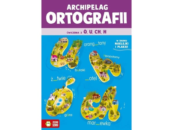 Zielona Sowa Saaristo oikeinkirjoitusharjoituksia ó, u 90461