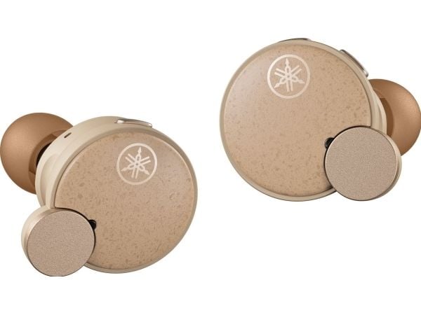 Yamaha TW-E7B, True Wireless Stereo (TWS), Samtaler/musikk, 20 - 20000 Hz, Hodesett, Beige