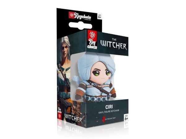 Cenega The Witcher Ciri 3D nøkkelring, samleobjekt, videospill