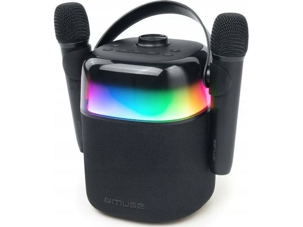 Muse M-530 KA, 30 W, Rotasjon, Trådløs, 10 m, 3,5 mm, Batteri