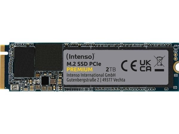 Intenso M.2 SSD Premium 2TB PCIe NVMe -muistitikku