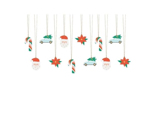 Julklappslappar, 12 st