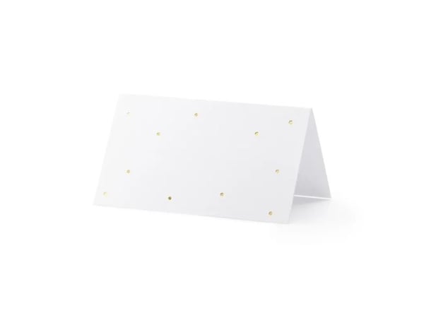 PartyDeco WS4-019ME-KARTON, Stedskort, 50 stykker