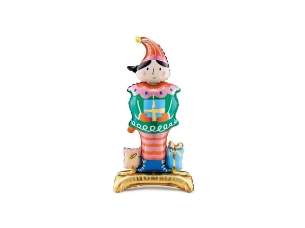 Stående Julealf folieballon