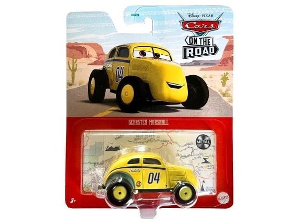 Disney Pixar Cars Disney and Pixar Cars On the Road Gearson Marshall, Bil, 3 år, Gult