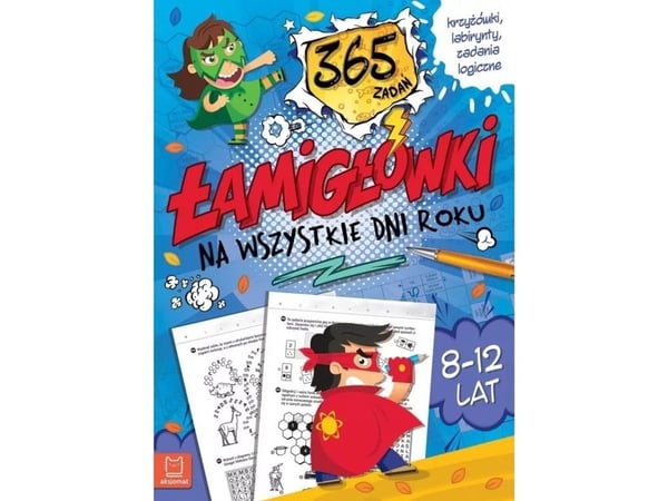 Aksjomat Lamiglówki 365 uppgifter 8-12 år