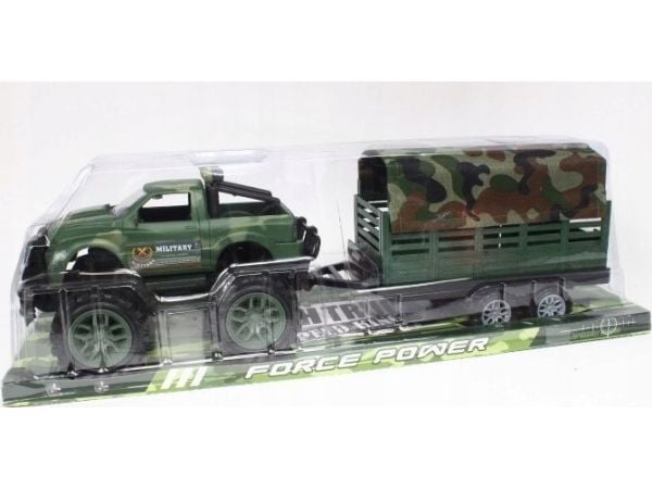 AMiO Sotilasjeeppi ja perävaunu 363F-11 10604