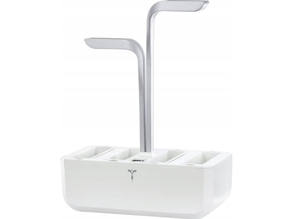 iGET Véritable SMART automatisk blomsterpotte med lysregulering hvit