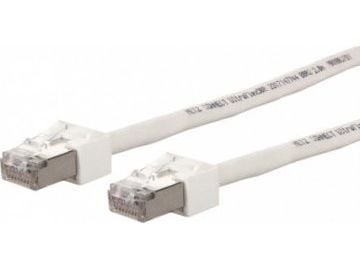 Metz METZ CONNECT patchkabel Cat.6 (klass E) S/FTP Ultraflex500 VoIP AWG 26 LSOH vit 2 m