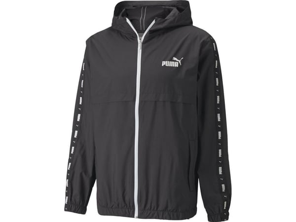 Puma ESS+TAPE tuulitakki Miesten takki musta 847477 01