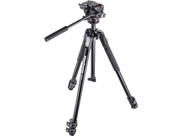 Manfrotto 190X - Tripod - med Manfrotto MHXPRO-2W