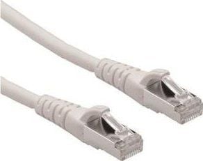 Roline patch-kaapeli RJ-45 (M) RJ-45 (M) 10 m SFTP CAT 6a harmaa (21.15.2807)