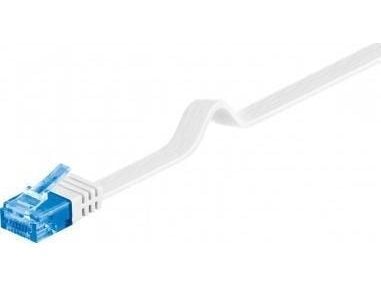 Goobay 96347, 5 m, Cat6a, U/UTP (UTP), RJ-45, RJ-45, Hvit
