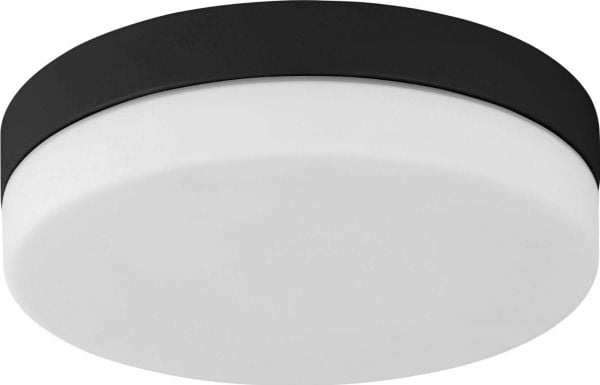 TK Lighting Pori-lampe, 15W, E27, IP44, svart