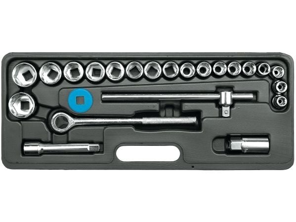 VOREL nøkkelsett 24 deler 10–32 mm...