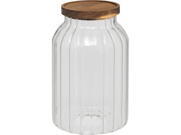 5five glasskrukke med trelokk HARMONY 3 l