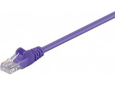 Goobay 95216, 0,5 m, Cat5e, U/UTP (UTP), RJ-45, RJ-45, Fiolett