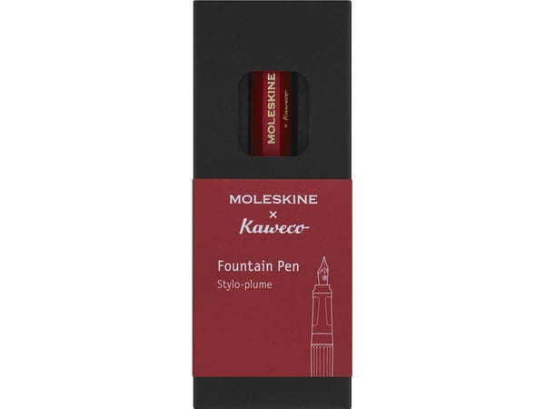 Moleskine Kaweco Fyldepen Medium Rød