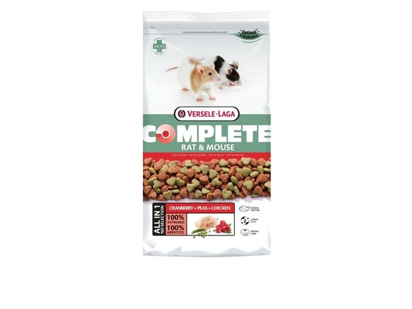 Versele-Laga Rat & Mouse 2 kg, Rakeet, 2 kg, Hiiri, Rotta, A-vitamiini, C-vitamiini, D3-vitamiini, E-vitamiini, Kupari, Jodi, Rauta, Mangaani, ...