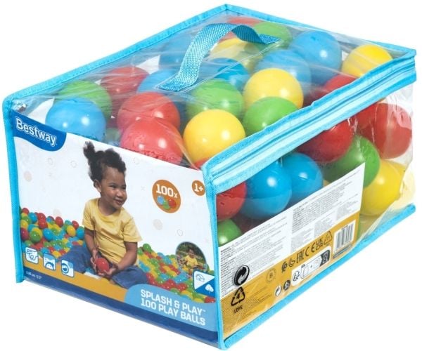 Pallot 100 kpl pussissa, Bestway