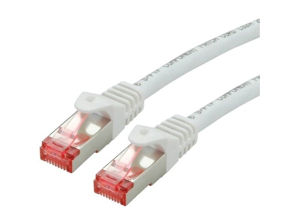 ROLINE 21152957, 0,3 m, Cat6, S/FTP (S-STP), RJ-45, RJ-45, Valkoinen