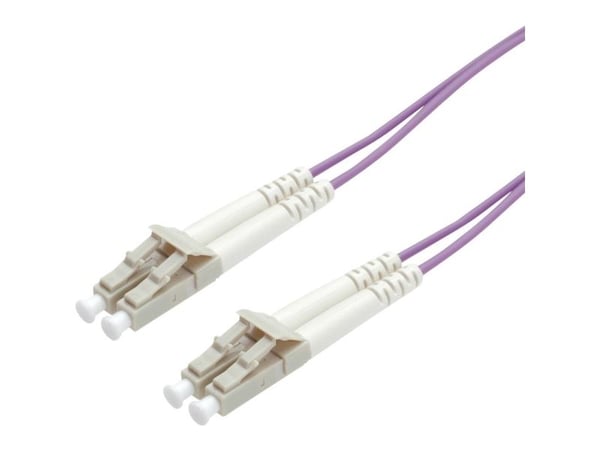 ROLINE 50/125µm LC/LC OM4 0,5m, 0,5 m, OM4, LC, LC
