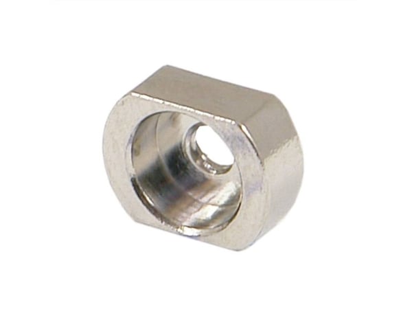 SCHROFF hylser SCHROFF for M2.5, messing forniklet, 10 stk