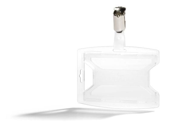 Durable 896219, Merkeholder, Landskap/portrett, Polypropylen (PP), Gjennomsiktig, 8,5 cm, 5,4 cm